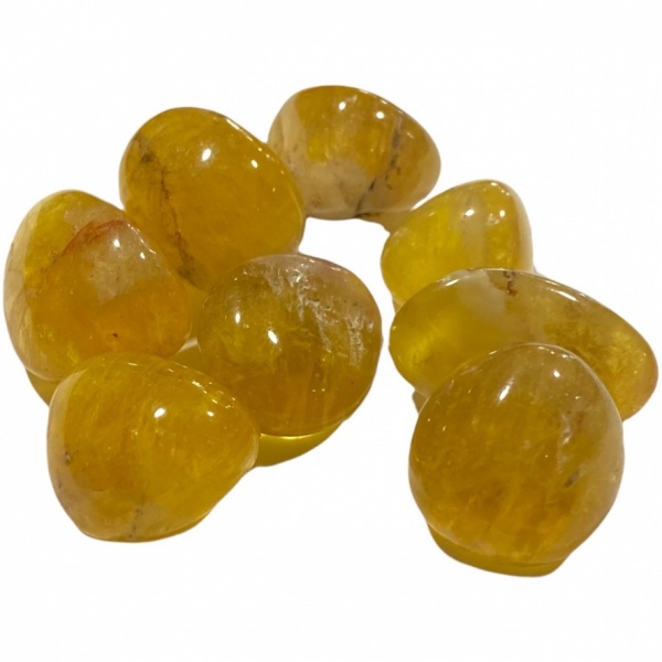 Fluorite - Yellow - Tumblestone